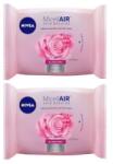 Nivea Visage Pachet 2 x 25 Servetele Demachiante Micelare Nivea Micellair Rose Water