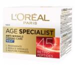 L'Oréal Crema de Noapte 45+ Age Specialist Loreal Paris, 50 ml