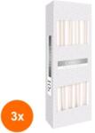 BISPOL Set 3 x 10 Lumanari Conice Bispol Alb Perla (GIL-3xLCA-S30-190-A10)