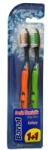Banat Periuta de Dinti Banat Deep Clean Galaxy Medium, 2 Bucati (BANAT00056)
