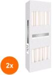 BISPOL Set 2 x 10 Lumanari Conice Bispol Alb Perla (GIL-2xLCA-S30-190-A10)