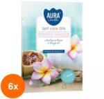 AURA Set 6 x 6 Lumanari Pastila Aura, Self Care Spa, Timp de Ardere 4 Ore (GIL-6xLCA-P15-363)