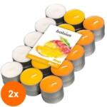 Bolsius Set 2 x 30 Lumanari Pastila, Parfumate, Mango, 38 mm, 4 Ore, Bolsius (GIL-2xLCA-PBA30N-10-MAN)