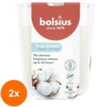 Bolsius Set 2 x Lumanare Parfumata in Pahar, Fresh Cotton, Bolsius, 97 x 85 mm (GIL-2xLCA-TRU-LP-97-85-71)