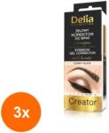 Delia Cosmetics Set 3 x Gel Colorant Corector Delia Creator Black Gene Sprancene