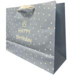 Elcadis Pungi Cadou Orizontale Special Day Blue, 33.5 x 26.5 x 13 cm, Perfecto (ELC-PC-SH-SDB)