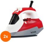 Victronic Set 2 x Fier de Calcat Electric cu Abur si Talpa Ceramica, Victronic, 2200 W (GUJ-2xVC5985) Masina de calcat