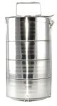 Perfect Home Sufertas Inox, 4 Cuve x 110 ml, 31 x 6 cm, Perfect Home (MRK-15703)