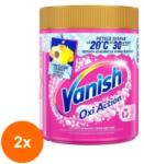 Vanish Set 2 x Pudra pentru Indepartat Pete, Vanish Oxi Pink, pentru Tesaturi Colorate, 470 g (ROC-2xCOR1020449MF)