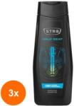 STR8 Set 3 x Gel de Dus STR8, Wild Beat, Barbati, 400 ml