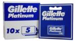 Gillette Lame de Ras Gillette Platinum, Albastru, 10 x 5 Bucati (MAG1014889TS)