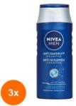 Nivea Set 3 x Sampon Anti-matreata Power Nivea Men, 250 ml