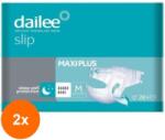 Dailee Set 2 x 28 Scutece tip Chilot, M , Dailee Maxi PLUS, 80-135 cm, 8.5 Pic (AMS-2xSMT-1234)