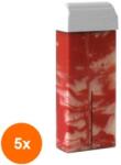 Restase Set 5 x Ceara Depilatoare Roll-on Restase, Bicolora, 100 ml (ROC-5xSODI00459)