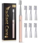 JTF Periuta de Dinti Electrica JTF J30, Aurie, Inclus 6 Capete Rezerva, Cablu Reincarcare (SMT-1662)