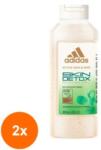 Adidas Set 2 x Gel de Dus Adidas, Skin Detox, Femei, 400 ml