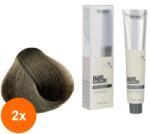 Maxima Set 2 x Vopsea Profesionala de Par Maxima, 7.01 Blond Rece, 100 ml