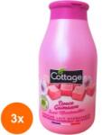 Cottage Set 3 x Lapte de Dus Cottage Marshmallow, 250 ml