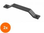 Ideal Feroluc Set 2 x Maner Model Step, 160 mm, Finisaj Negru Mat (EDI-2xIFR-17456)