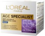 L'Oréal Crema de Noapte 55+ Age Specialist Loreal Paris, 50 ml