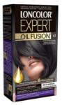 LONCOLOR Vopsea de Par Permanenta Loncolor Expert Oil Fusion 4.1 Saten Cenusiu Mediu, 100 ml