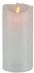 LCA Lumanare Electronica Stalp Alb cu Flacara Mobila 125 x 75 mm (LCA-CE-ST-125/75-A)