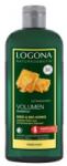 LOGONA Sampon Bio Logona, pentru Par fara Volum, cu Bere si Miere, 250 ml