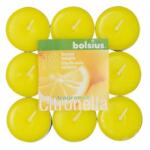 Bolsius Lumanari Pastila Bolsius Citronella, Anti Tantari, 18 Bucati (LCA-CIT-PB18)