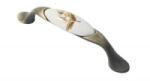 Ideal Feroluc Maner Ceramica Model W0520/701A, 96 mm, Finisaj Antic Auriu/Floare Crem (IFR-10339)