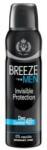 Breeze Deodorant Spray Invisible 48 h pentru Barbati, Breeze, 150 ml