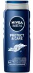 Nivea Gel de Dus Nivea Men Protect Care, cu Aloe Vera, 500 ml
