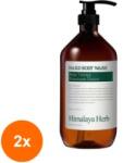 Nard Set 2 x Gel de Dus cu Arbore de Ceai si Rozmarin, Himalaya Herb, Nard, 1000 ml