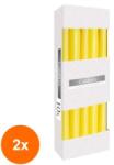 BISPOL Set 2 x 10 Lumanari Conice Bispol Galbene (GIL-2xLCA-S30-010-A10)