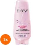Elseve Set 3 x Balsam pentru Stralucirea Parului Elseve Glycolic Gloss, 200 ml