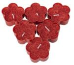 Z-TOOLS Lumanari Decorative, Forma Floare, Rosu, 25 Bucati (ZLN-ZTS8033)