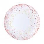 Elcadis Farfurie Intinsa, 26.5 cm, Opal Winter Style (ELC-OP-W265)