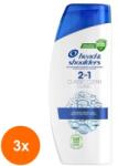 Head & Shoulders Set 3 x Sampon Head & Shoulders 2In1 Classic Clean, 330 ml