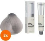 Maxima Set 2 x Vopsea Profesionala de Par Maxima, 901 Decolorant - Cenusiu, 100 ml