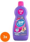 Biocarpet Set 3 x Sampon pentru Covoare Biocarpet Odour Control, 750 ml (ROC-3XMAG0000199)