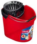 Vileda Galeata cu Storcator Vileda Power Press, Rosu, 10 l (MAG1015493TS)