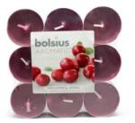 Bolsius Lumanari Pastila, 4 Ore, Merisoare, 18 Bucati (LCA-PB18-89-AFI)