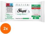 Sleepy Set 2 x Servetele Umede Multisuprafete Sleepy Easy Clean, White Soap, 30 Bucati (AMS-2xSMT-1360)