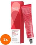 Londa Professional Set 2 x Vopsea de Par Demi Permanenta Londa Professional Londacolor Extra Coverage, 6/07 Blond Inchis Maro Natural, 60 ml