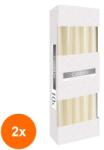 BISPOL Set 2 x 10 Lumanari Conice Bispol Crem Ivory (GIL-2xLCA-S30-011-A10)