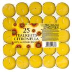 LCA Lumanari Pastila Citronella, 4 Ore, 25 Bucati (LCA-CIT-P25-T)