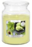 LCA Lumanare Parfumata in Borcan cu Capac Menta si Avocado, 100 Ore (LCA-SND99-353)