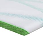 vidaXL Matracpárnák Egyéb Fehér és Zöld 200 x 200 cm 9.25 kg (4106164)