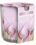 LCA Lumanare Parfumata in Pahar Imprimat, Floral Happiness, 22 Ore (LCA-SN72S-41)