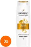 Pantene Set 3 x Sampon Pantene Active Nutri-Plex Repair & Protect, pentru Par Deteriorat, 325 ml