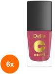 Delia Cosmetics Set 6 x Oja Coral 513 Coraline 11 ml (ROC-6xDEMOJ00224)